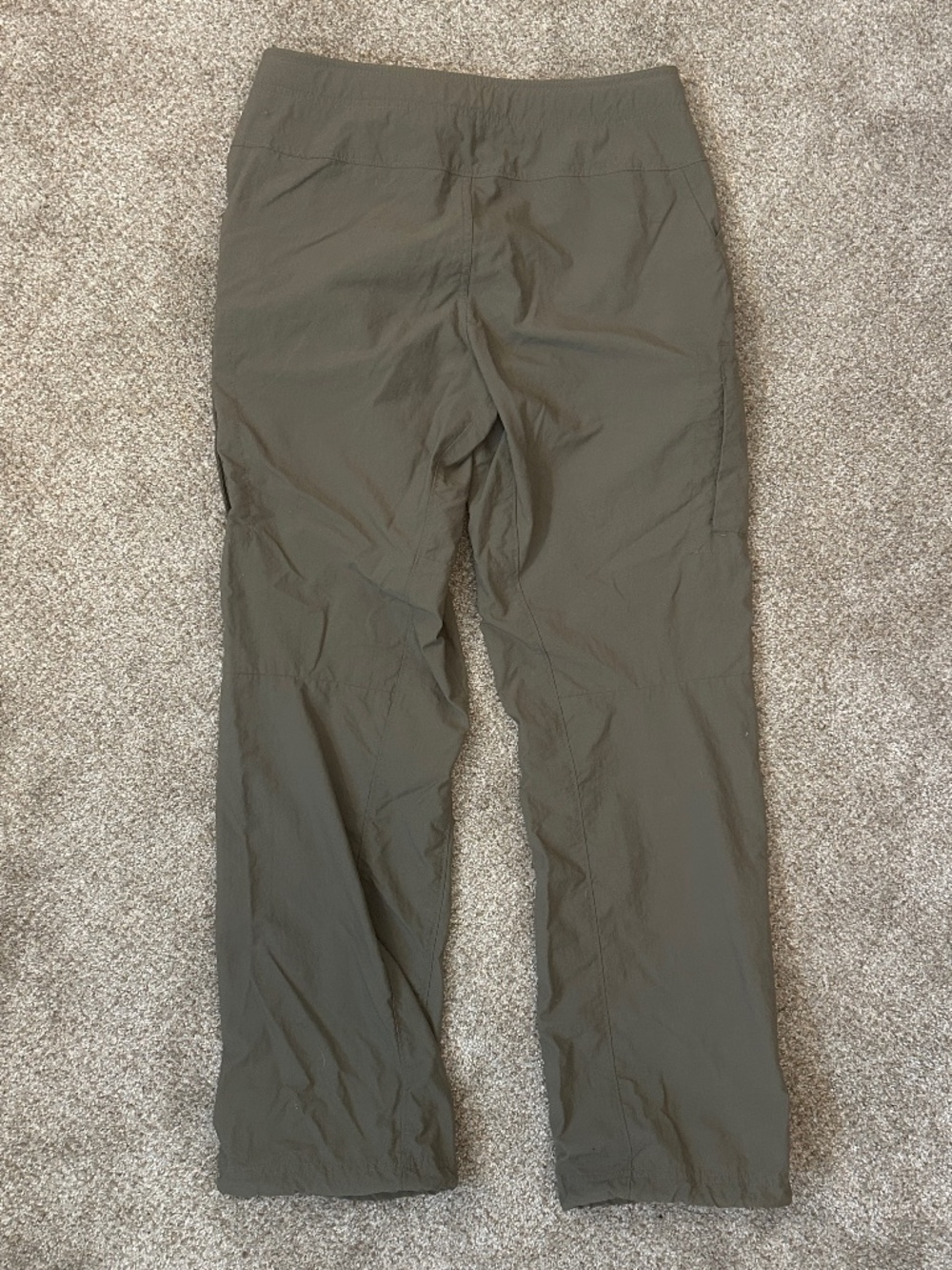 Mountain Hardwear Green Outdoor Hiking Camping Nylon Pants size 8 Regular - Picture 8 of 8